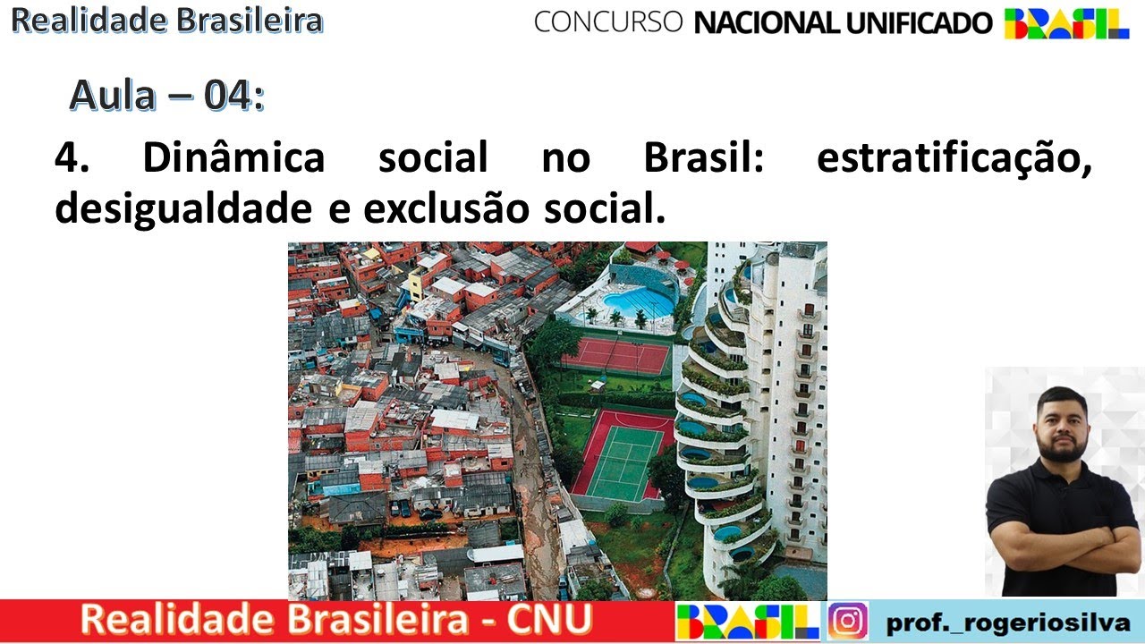 Realidade Brasileira - Aula 04: Desigualdades sociais