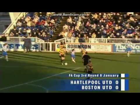 Hartlepool United 0-0 Boston United - 8th January 2005 (FA Cup R3)
