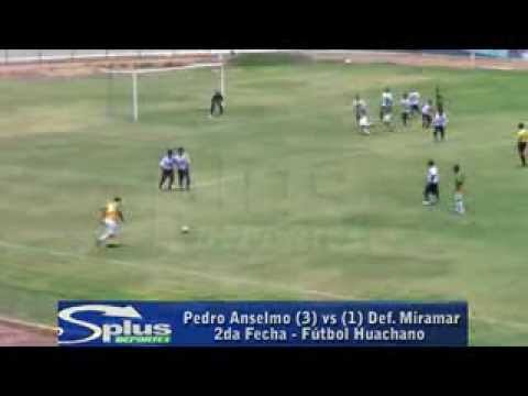 PEDRO ANSELMO (3) vs (1) DEF.MIRAMAR - 2da Fecha/Huacho 2014.