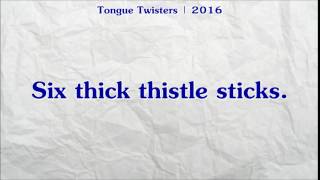 Music video thumbnail preview for #344 | Six thick thistle sticks by The Muffins