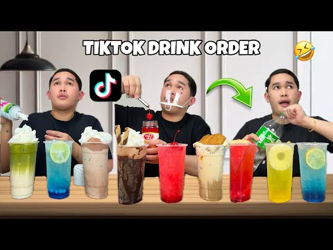 Stephen Making Drinks on TIKTOK (58) ANONG ORDER MO?