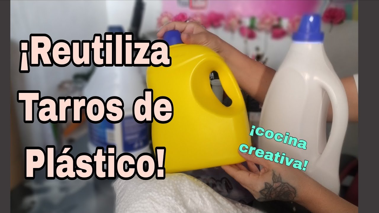 Como decorar tu cocina con botellas plásticas.idea útil y facil