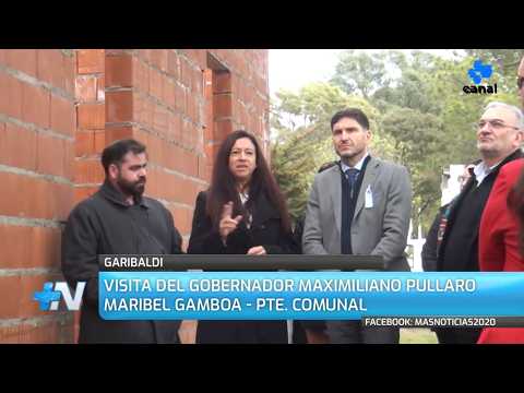 MAS Noticias | Maximiliano Pullaro visitó por primera vez Garibaldi