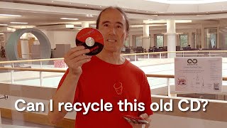 Can you recycle old CDs, DVDs, and cassette tapes?