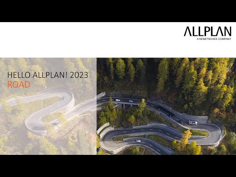 Hello Allplan! 2023 - Road
