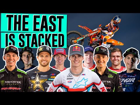 2022 250 EAST Complete Rider + Team Guide | 70 Entries, 28 National Numbers, 5 SX Race Winners