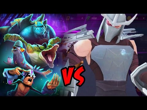 Teenage Mutant Ninja Turtles: Legends - Mutanimals VS Shredder