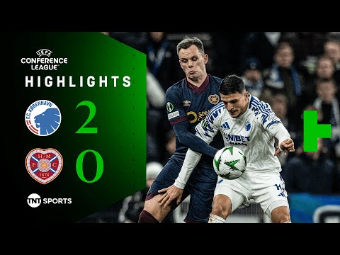 Copenhagen Dominate Hearts 👏 | Copenhagen 2-0 Hearts | UEFA Conference League Highlights