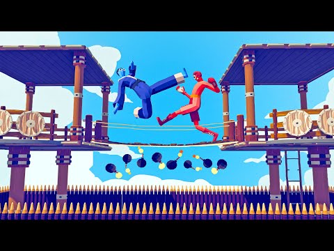 TAEKWONDO and 4 BOMB THROWER vs EVERY UNIT | TABS - Totally Accurate Battle Simulator
