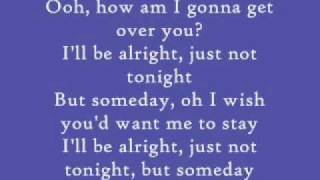 Sara Bareilles-Gonna Get Over You Lyrics