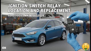 QUICK FIX: Ford Focus (Mk3) Ignition Switch Relay Troubleshooting & Change
