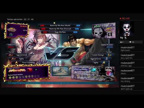 Tekken 7 PS4 PRO Gameplay Online Ranked Matches (Marshall Law).