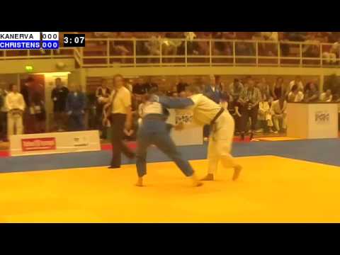 Judo Nordic Championships 2014: G18-57: KANERVA - CHRISTENSEN