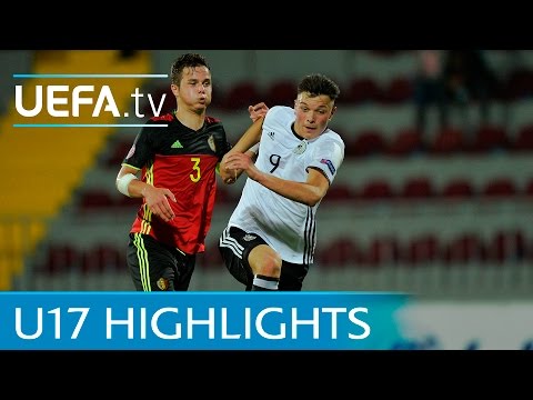 UEFA Under-17 Highlights: Germany 1-0 Belgium