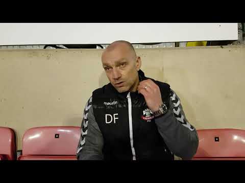 Lewes 4 vs Shoreham 0: Darren Freeman's reaction