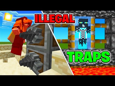 ARMOFIRE - I Used ILLEGAL TRAPS to troll my Friends in Minecraft SMP | Minecraft India Hindi