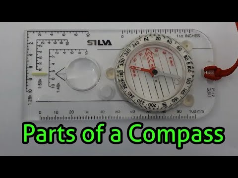 Different parts of a Compass (Demo on Silva 4)