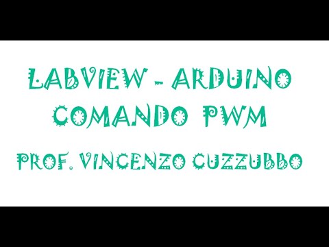 LabView 2020 - Arduino - 04 - comando PWM