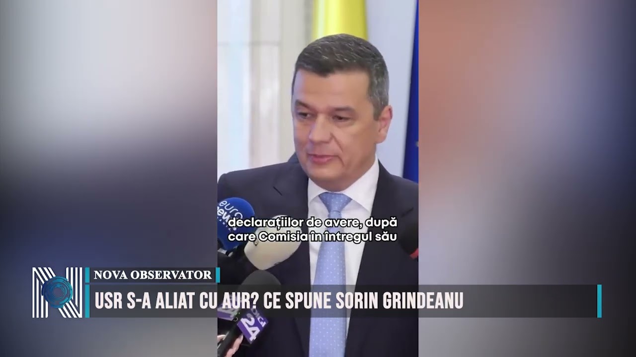 USR s-a aliat cu AUR? Ce spune Sorin Grindeanu