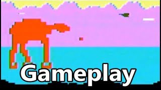 Star Wars The Empire Strikes Back Intellivision Gameplay with Smart Bombs - The No Swear Gamer