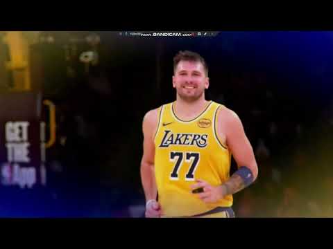 NBA Basketball on NBC Sports intro LA Lakers at Denver
