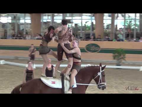 Voltigiergruppe UVT Eligus (AUT), cvio Ebreischdorf 2018