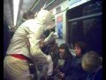Попрошайка-вымогатель в Московском метро. 