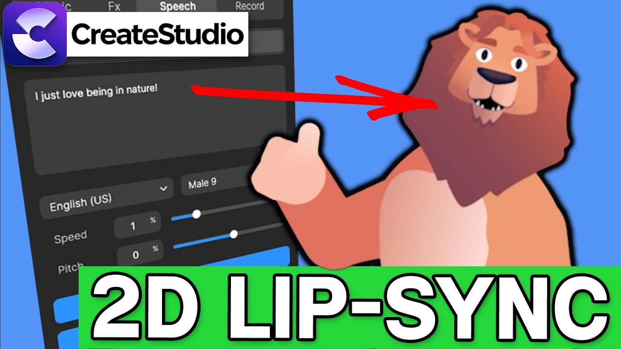 Create Studio 3 Tutorial: How To LIP-SYNC 2D Characters!