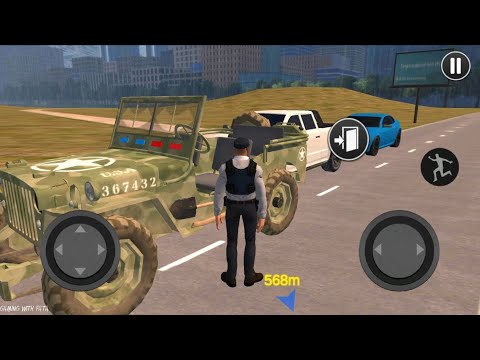 American Police Jeep Driving: Police Games _Android Gameplay#1