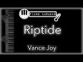 Riptide - Vance Joy - Piano Karaoke Instrumental