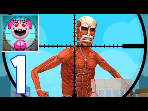 Giant Wanted: Hero Sniper 3D - Gameplay Walkthrough Part 1 Levels 1-5 (iOS, Android Gameplay)