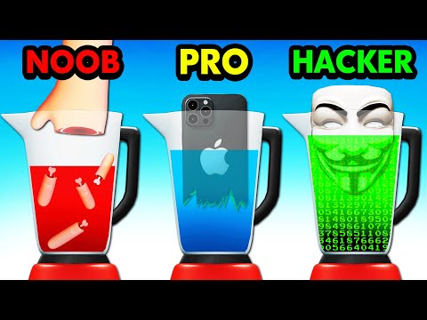NOOB vs PRO vs HACKER BLENDER