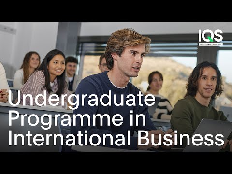 Undergraduate Programme in International Business IQS