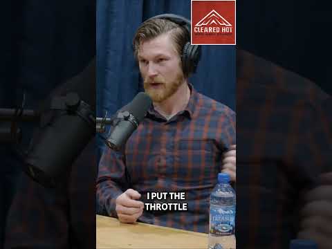 Ejection from an F-18 at the Speed of Sound  #clearedhot #podcast #military