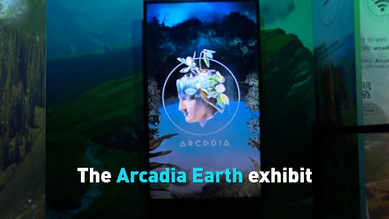 Interactive “Arcadia Earth” art exhibit showcases AR experience of Earth