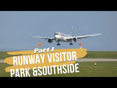 Plane Spotting at Manchester Airport 29/10/23 Part 1 - Runway visitor park and Southside