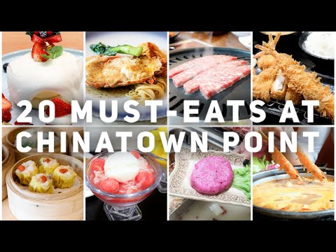 20 restaurantes e cafés em Chinatown Point Singapura