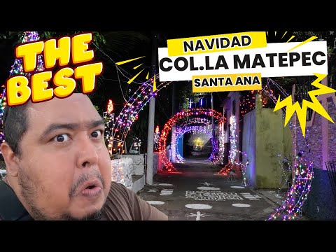 “Así se Vive la NAVIDAD Real en un Barrio Salvadoreño – La Matepec Santa Ana 🎅✨”