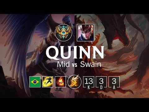 Quinn Mid vs Swain - BR Challenger Patch 8.8