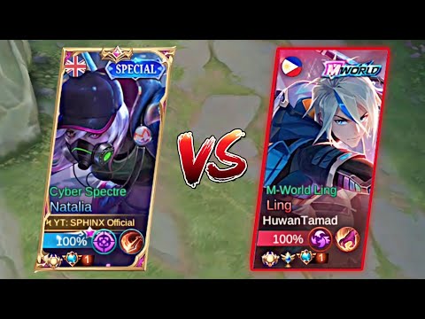 NEW NATALIA VS SUPREME LING IN HIGH GLORY RANK ! | WIN OR LOSE ?!🔥| - MLBB