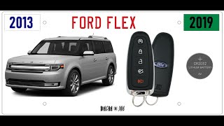 2015 Ford Flex - How to change the key fob battery