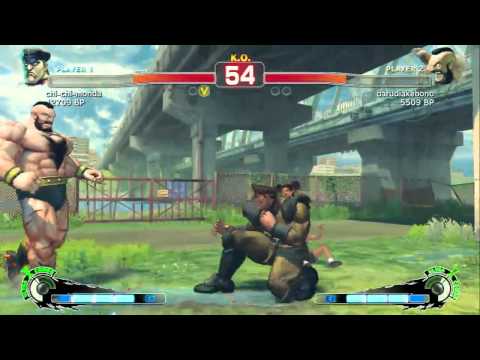 [SSF4] Dictator(chi-chi-monda)vsZangief(barudiakebono) 10/11/22 PS3