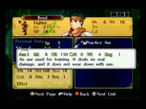 Fire Emblem: Path Of Radiance Talkthrough 001 - A Mercenary's Life For Ike