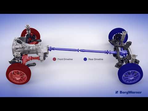 3D Product Animations - Vehicle - BorgWarner AWD Transfer Case