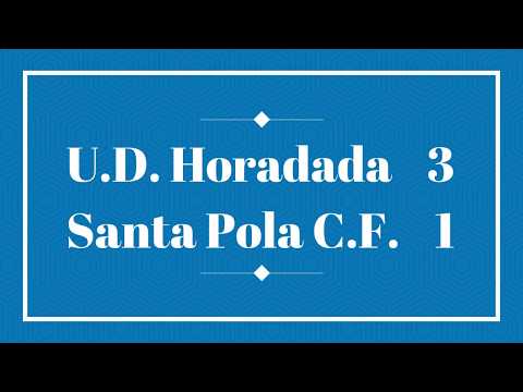 U D Horadada  vs. Santa Pola