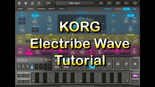 Video thumbnail for KORG Electribe Wave - Making a Song from Scratch - Tutorial for the iPad by The Sound Test Room