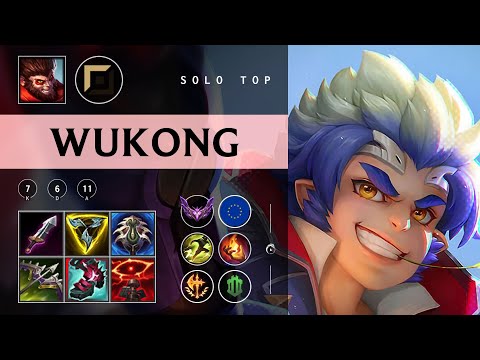 Wukong Top vs Fiora - EUW Master Patch 25.22
