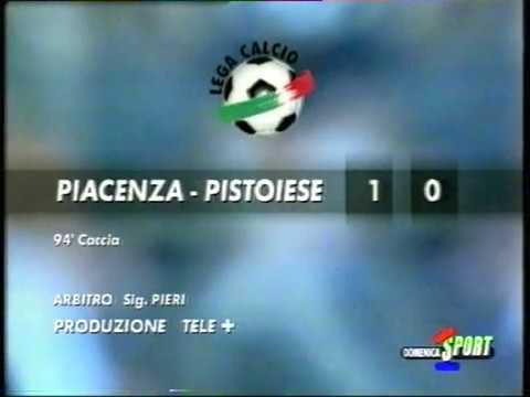 SERIE B 2000/2001: PIACENZA - PISTOIESE 1-0