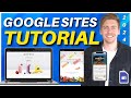 Ultimate Google Sites Tutorial 2025 Create A Full Feature Google Sites Website