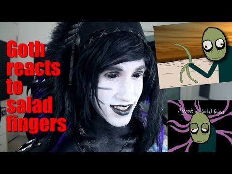 Goth Reacts to Salad Fingers